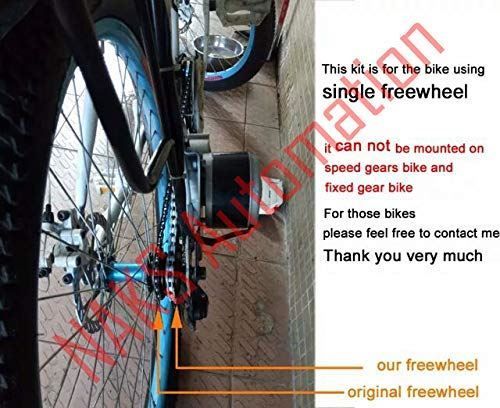 Picture of NAKS 24v 250watt  ebicycle PMDC Motor kit with charger MY1016Z