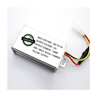 Picture of NAKS Dc 36-72 volt to Dc 12 volt Converter  for Electric  Scooters \ Electric bike \ Electric rickshaw
