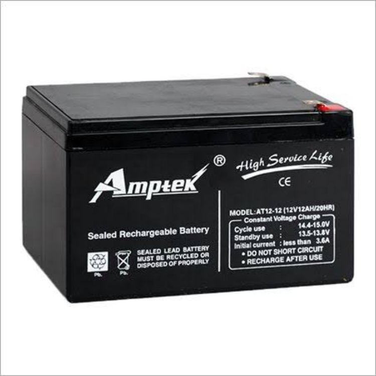 Picture of NAKS AMPTEK 12V 12Ah Sealed Lead Acid battery 