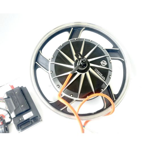 Picture of NAKS 17 inch 72v 1500watt BLDC hub motor kit with drum break