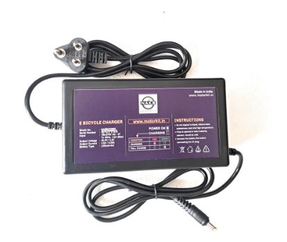 Picture of NAKS 36V 3 amp Lithium ion charger for Electric Bike/Bicycle