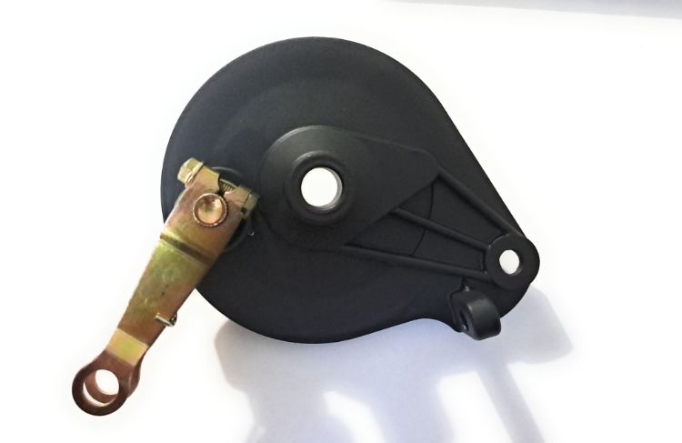 Picture of NAKS 110mm Brake Plate with Shoe for Electric Scooter  