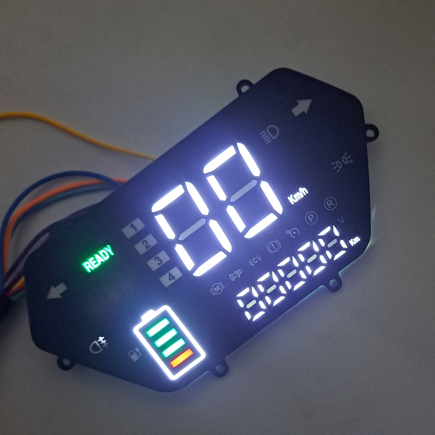 Speed meter digital display LED PCB board for Electric scooter | Motor Kit