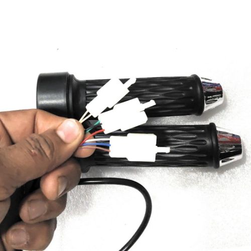 Ebike throttle with 123 and R switch 