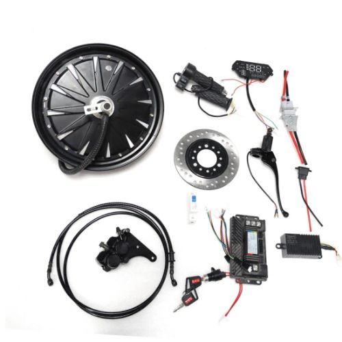 Picture of NAKS 48/60v 1200watt 12 inch Electric Scooter hub kit disc brake