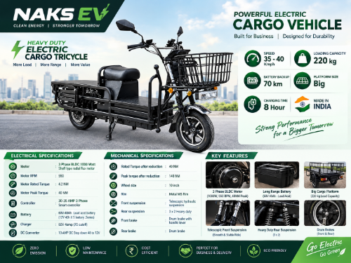 Picture of Sand-E Electric mini Loader | 2 Wheel Electric loader